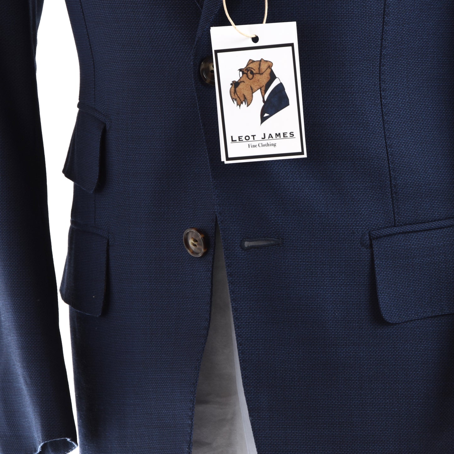 Suitsupply Wolljacke Größe 46 "Washington" - Blau