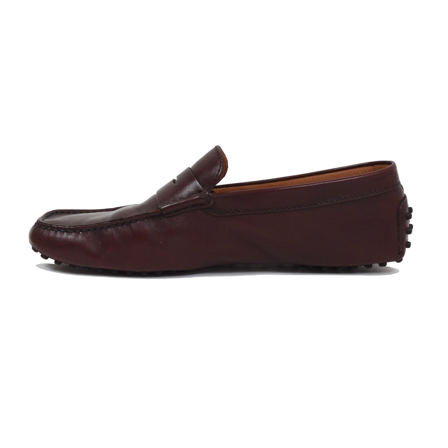 Tod's Leder-Fahrerschuhe Größe 9 - Burgund