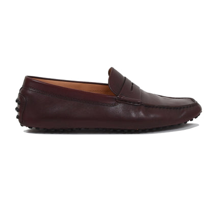 Tod's Leder-Fahrerschuhe Größe 9 - Burgund