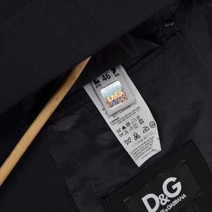 Dolce &amp; Gabbana Wollblazer/Jacke Größe 46 - Navy