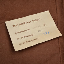 Laden Sie das Bild in den Galerie-Viewer, Jean Weipert Traveller Sport-/Seesack aus Leder - Braun