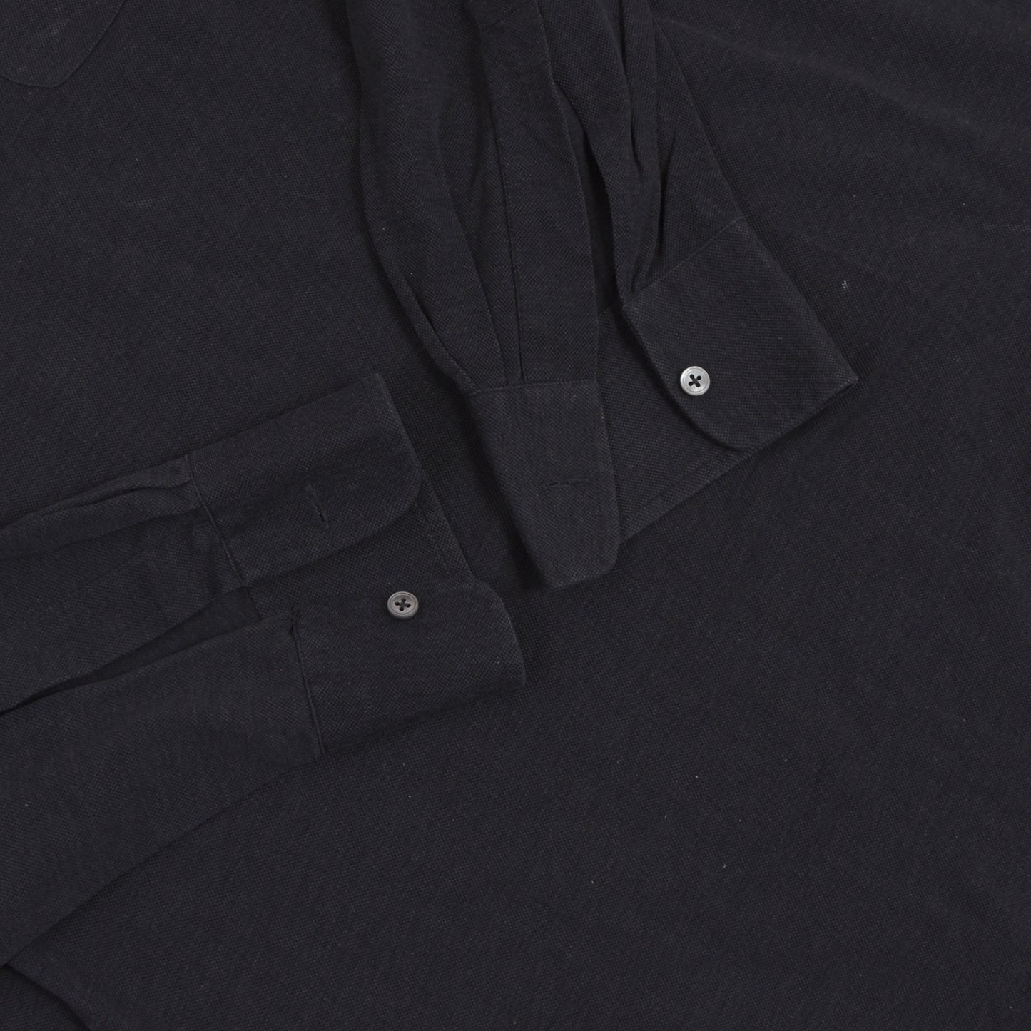 Anna Matuozzo Napoli Long Sleeved Polo Shirt Size Size 4XL/5XL  - Charcoal