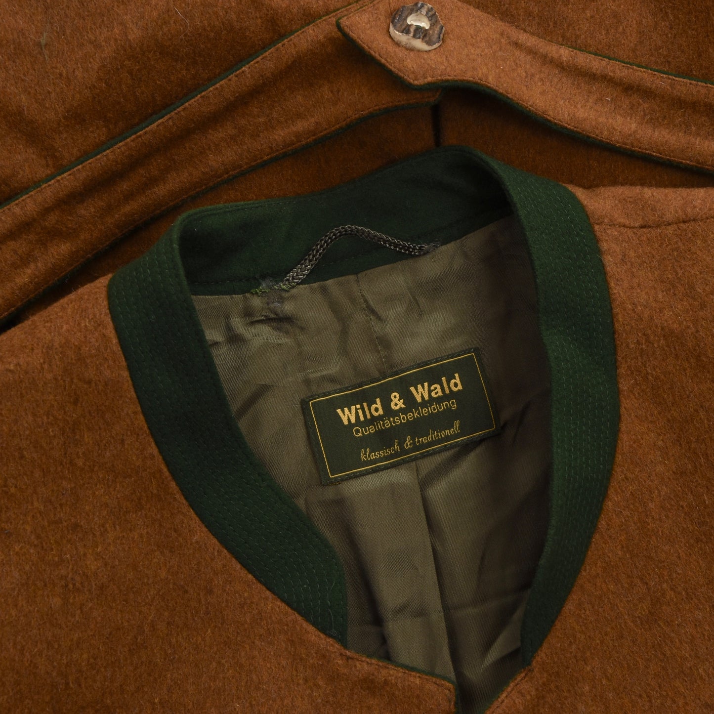 Wild & Wald Janker/Jacket Size 52 - Ochre-Brown