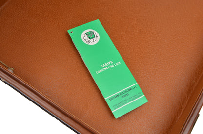 Executive Leather Briefcase - Tan