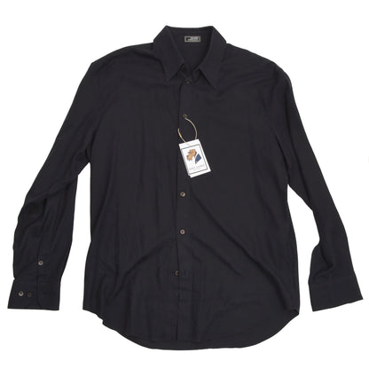 Jahrgang Gianni Versace Couture Shirt Größe 52 - schwarz