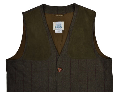 Beretta Sport Tweed Shooting Vest Size 54 - Green