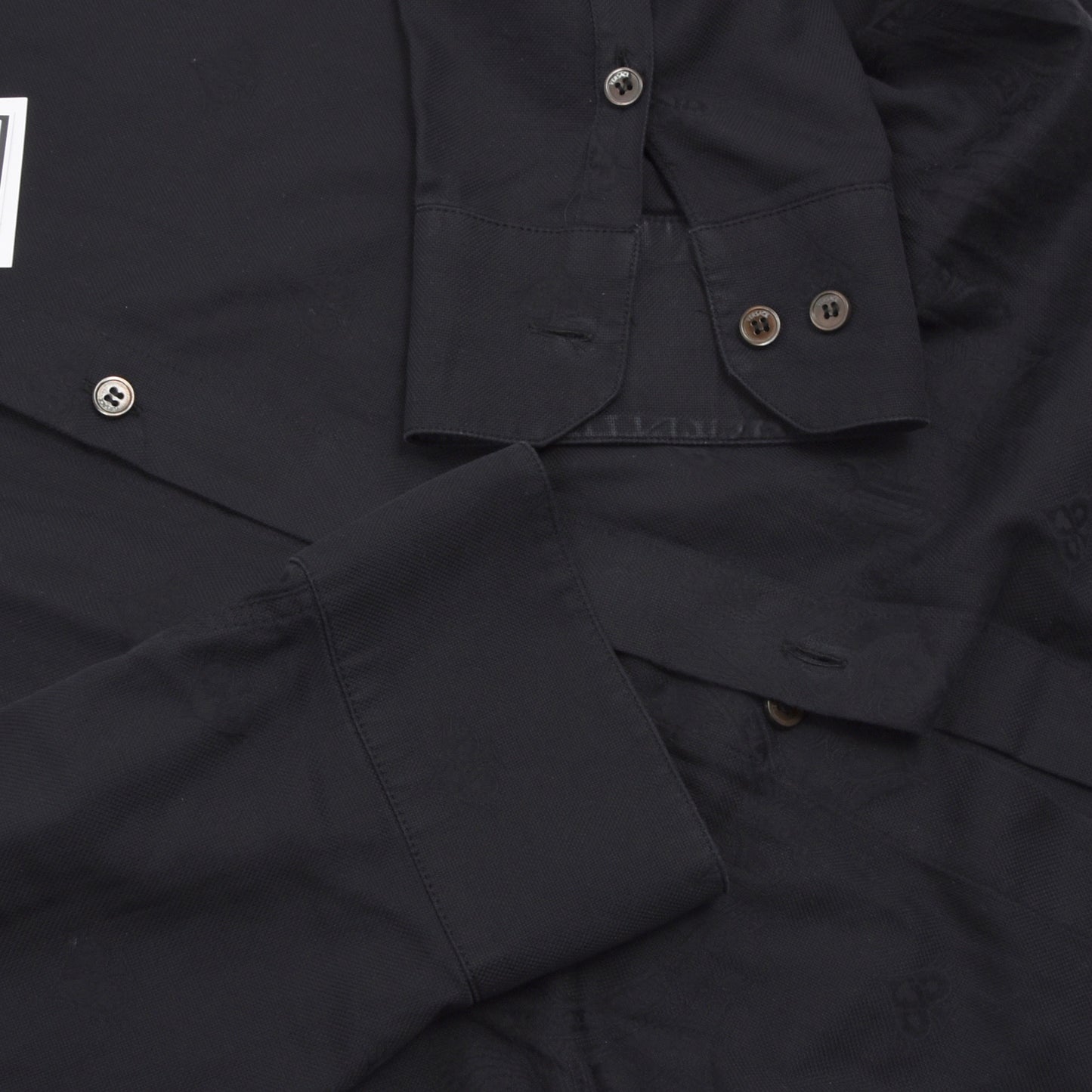 Jahrgang Gianni Versace Couture Shirt Größe 52 - schwarz