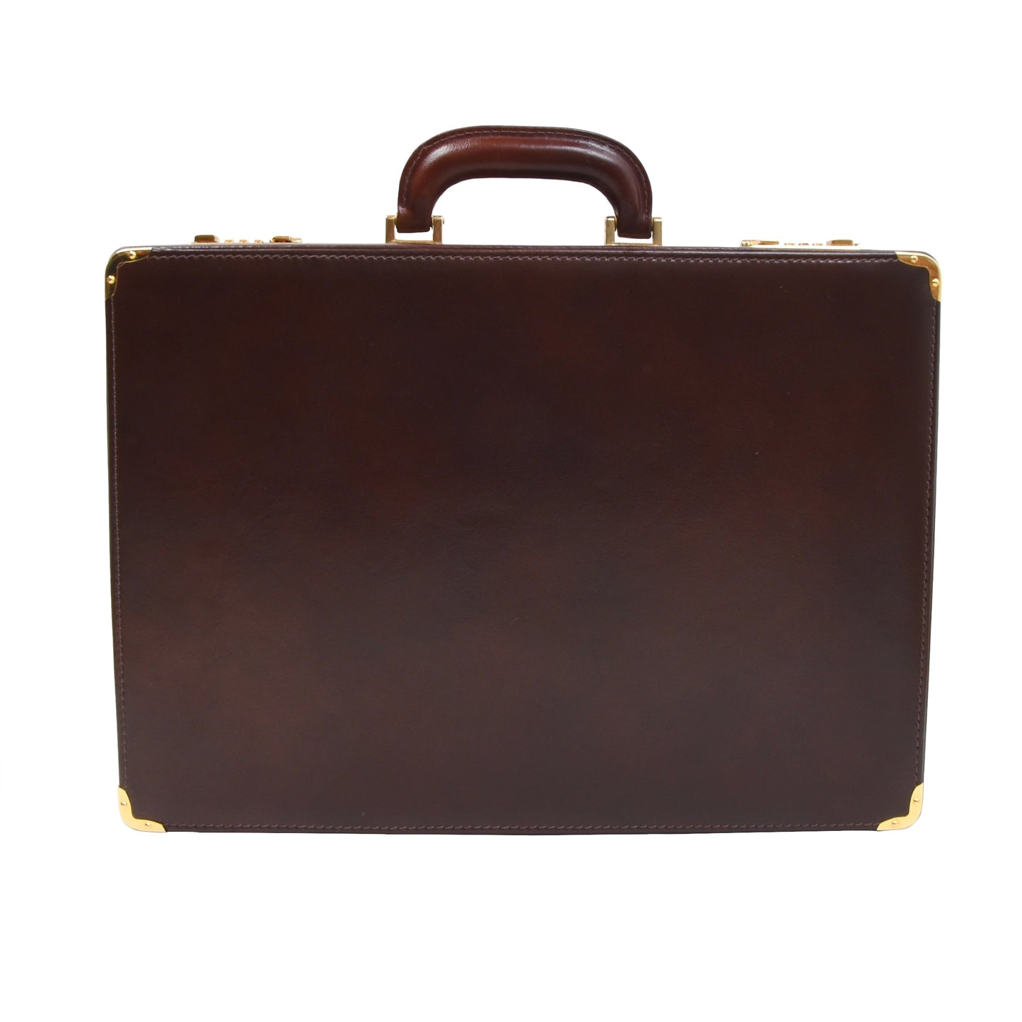 Executive Leather Briefcase - Brown