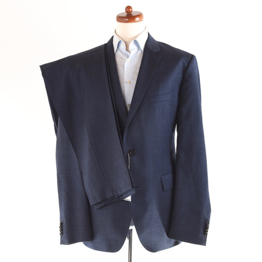 Hugo Boss Wool Suit Size 54 - Blue