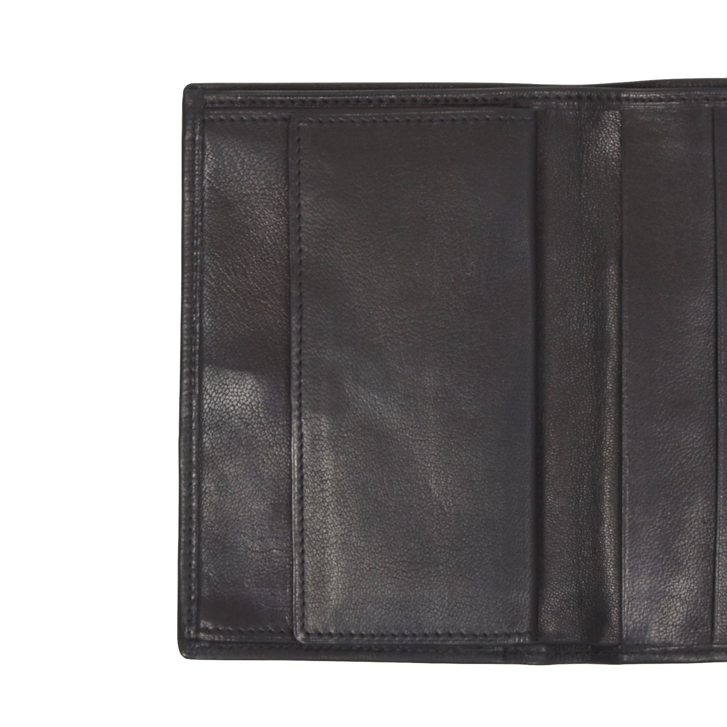 F. Schulz Wien Leather Snap Wallet - Black