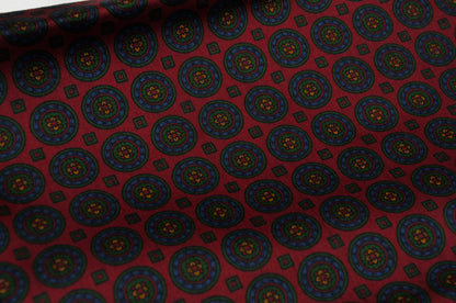 Knize Wien Wool/Silk Dress Scarf - Geometric