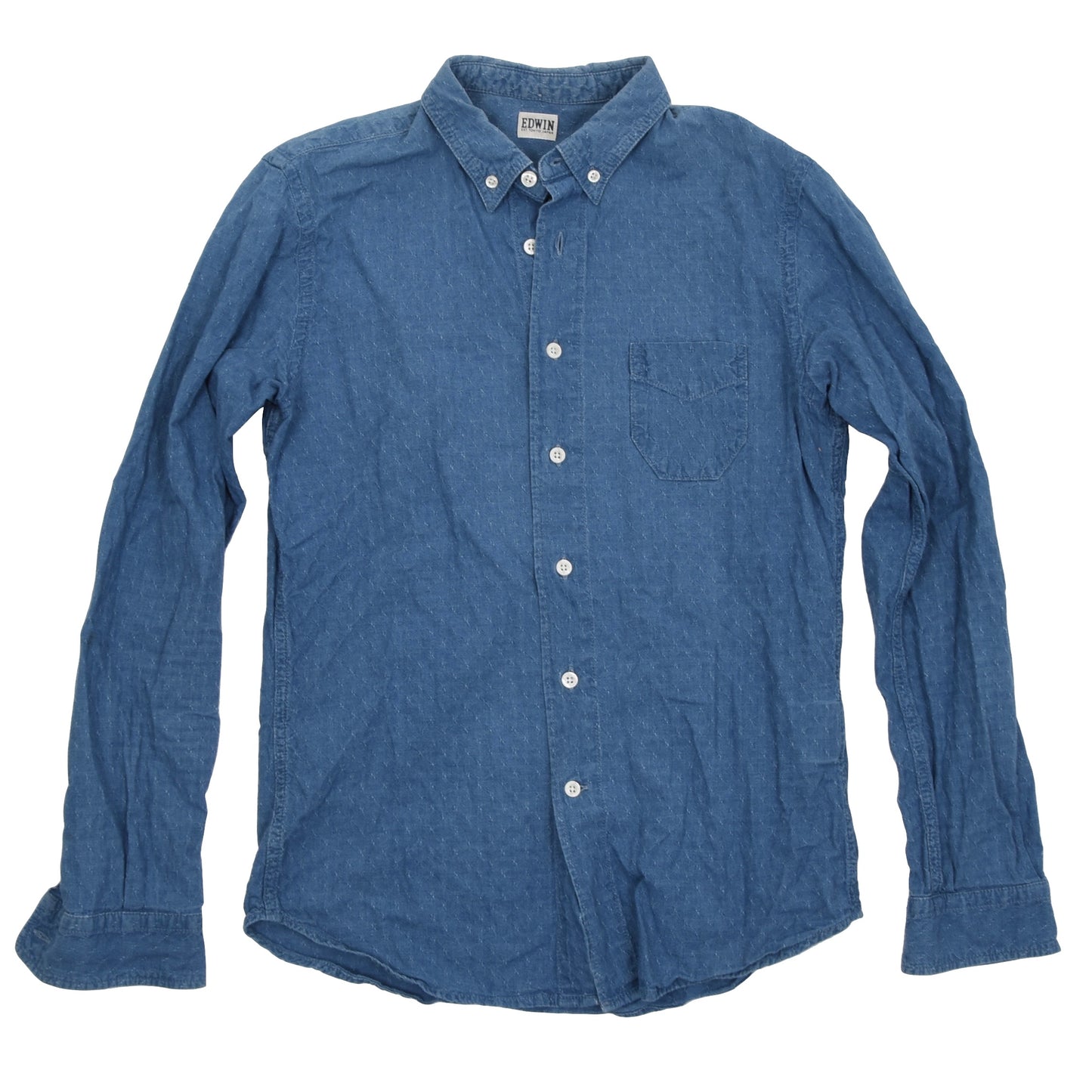 Edwin Tokyo Shirt Size S - Blue