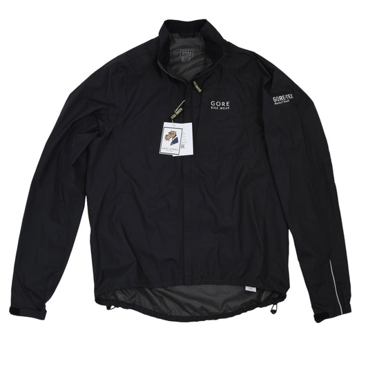 Gore Bike Wear Gore-Tex Paclite Shell Jacket Size M Slim - Black