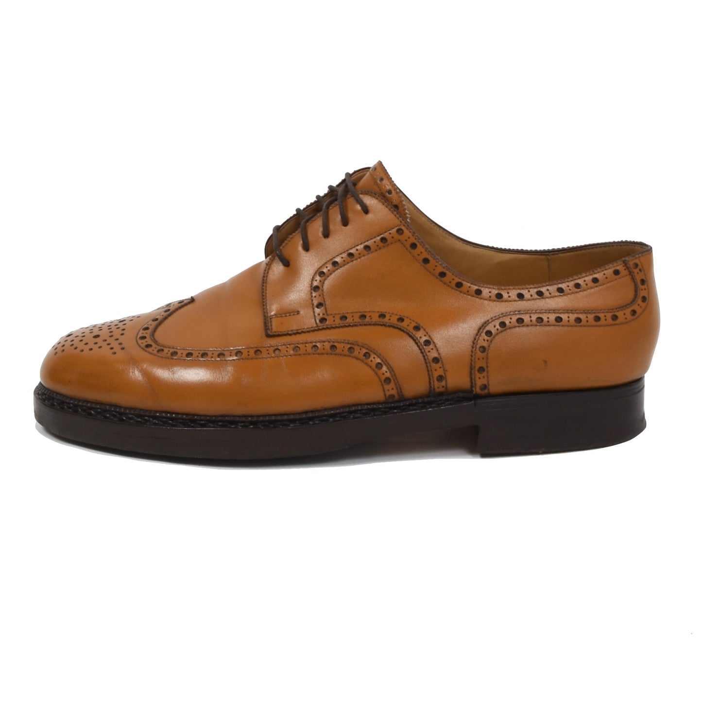 László Vass Shoes Size 43 - Cognac Tan