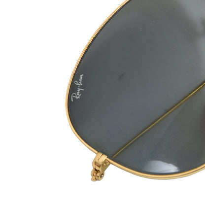 Vintage Bausch & Lomb Ray-Ban Aviator Sunglasses - Gold