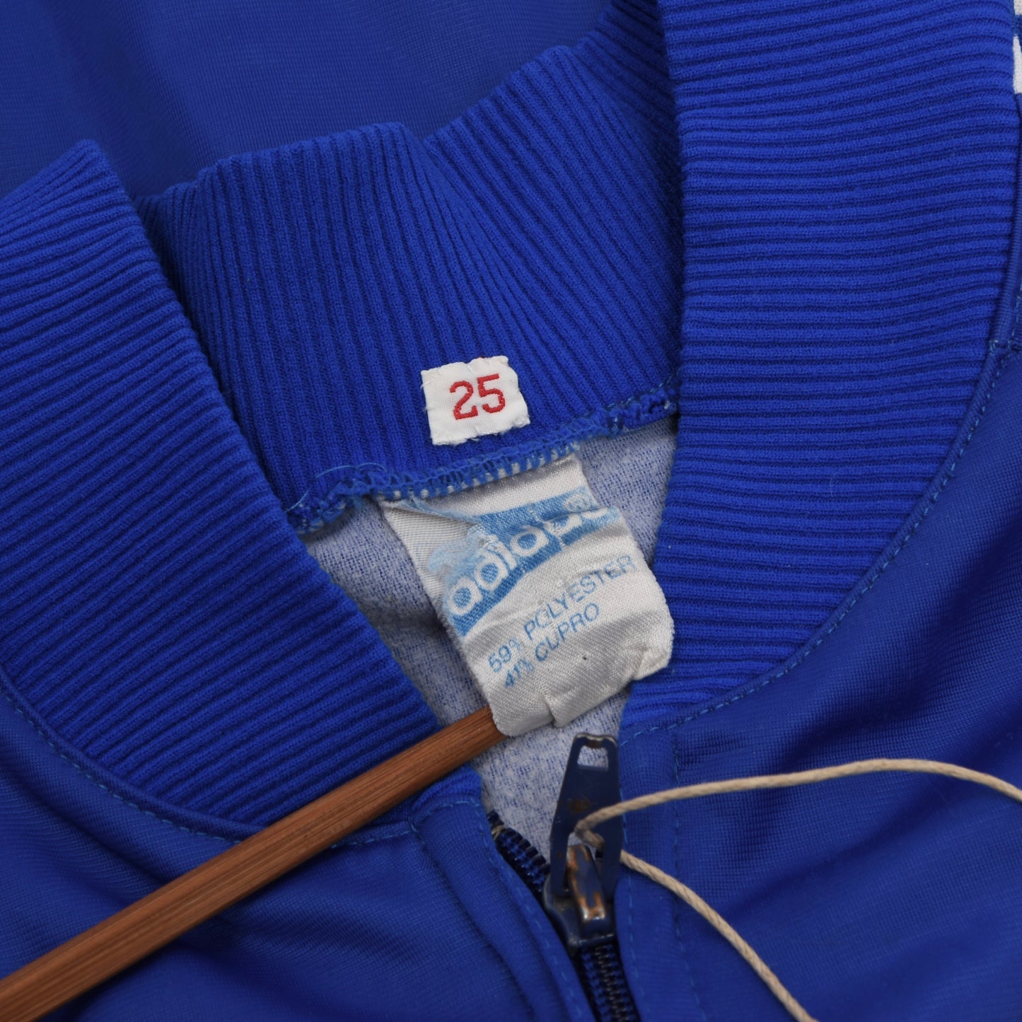 Vintage 1970s Adidas Track Jacket - Royal Blue