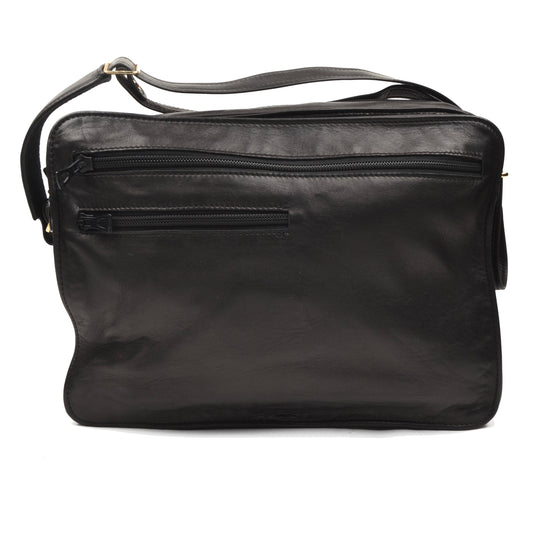 Longchamp Paris Shoulder Travel Bag - Black