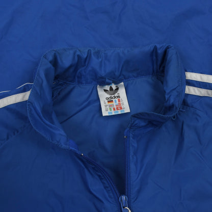 Vintage Adidas Regenjacke aus Nylon Größe D50 - Blau