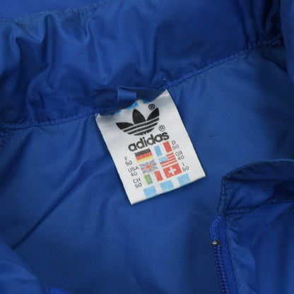 Vintage Adidas Regenjacke aus Nylon Größe D50 - Blau