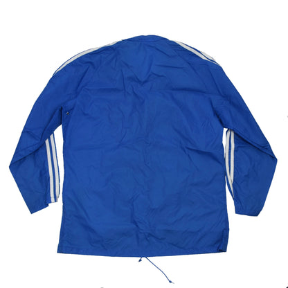 Vintage Adidas Regenjacke aus Nylon Größe D50 - Blau