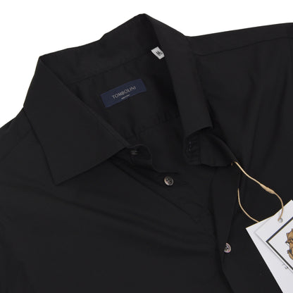 Tombolini Stretch Shirt Size 44 - Black