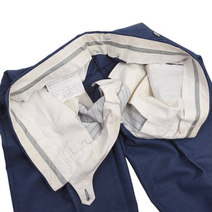 SuitSupply Lazio Wollanzug Größe 46 Slim - Mittelblau