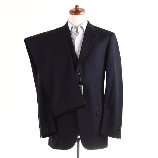 Ermenegildo Zegna Wool Suit Size 50- Navy Blue