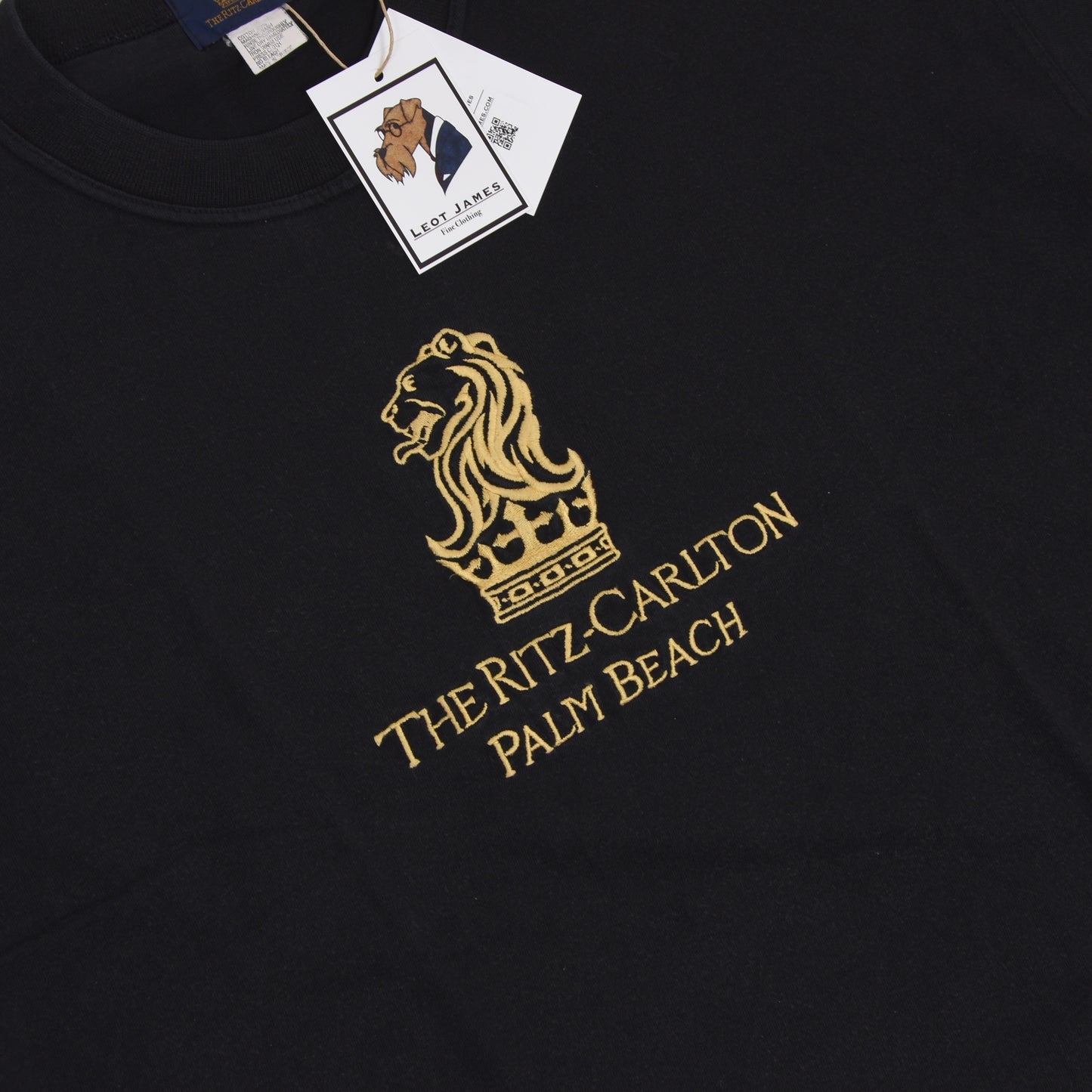Vintage The Ritz Carlton Palm Beach Hotel T-Shirt Size XL - Black