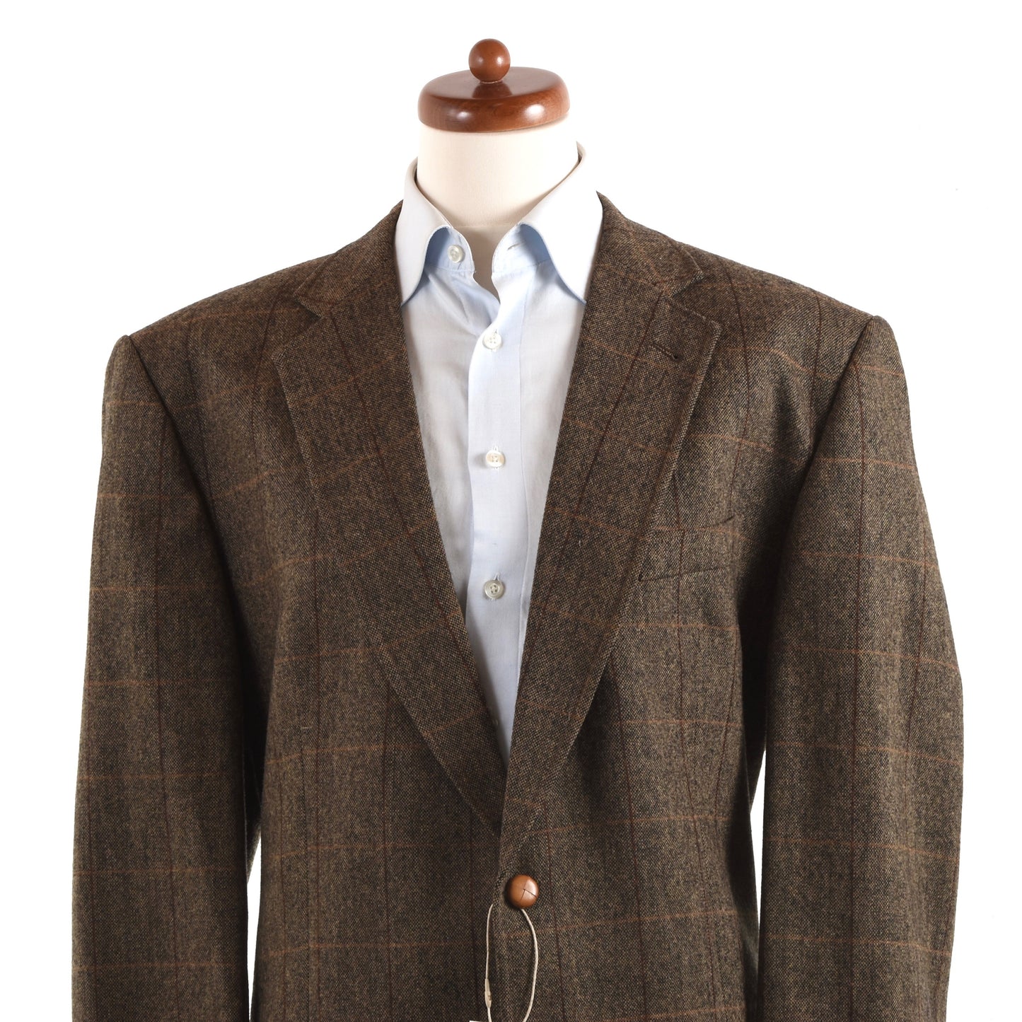 Aristokrat Donegal Tweed Jacke Größe 60 - Brown Windowpane