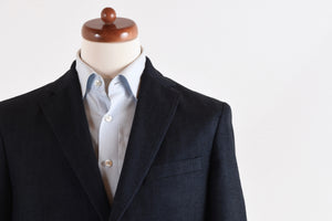 Massimo Dutti Soft Jacke Größe 50 - Marineblau