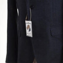Laden Sie das Bild in den Galerie-Viewer, Massimo Dutti Soft Jacke Größe 50 - Marineblau