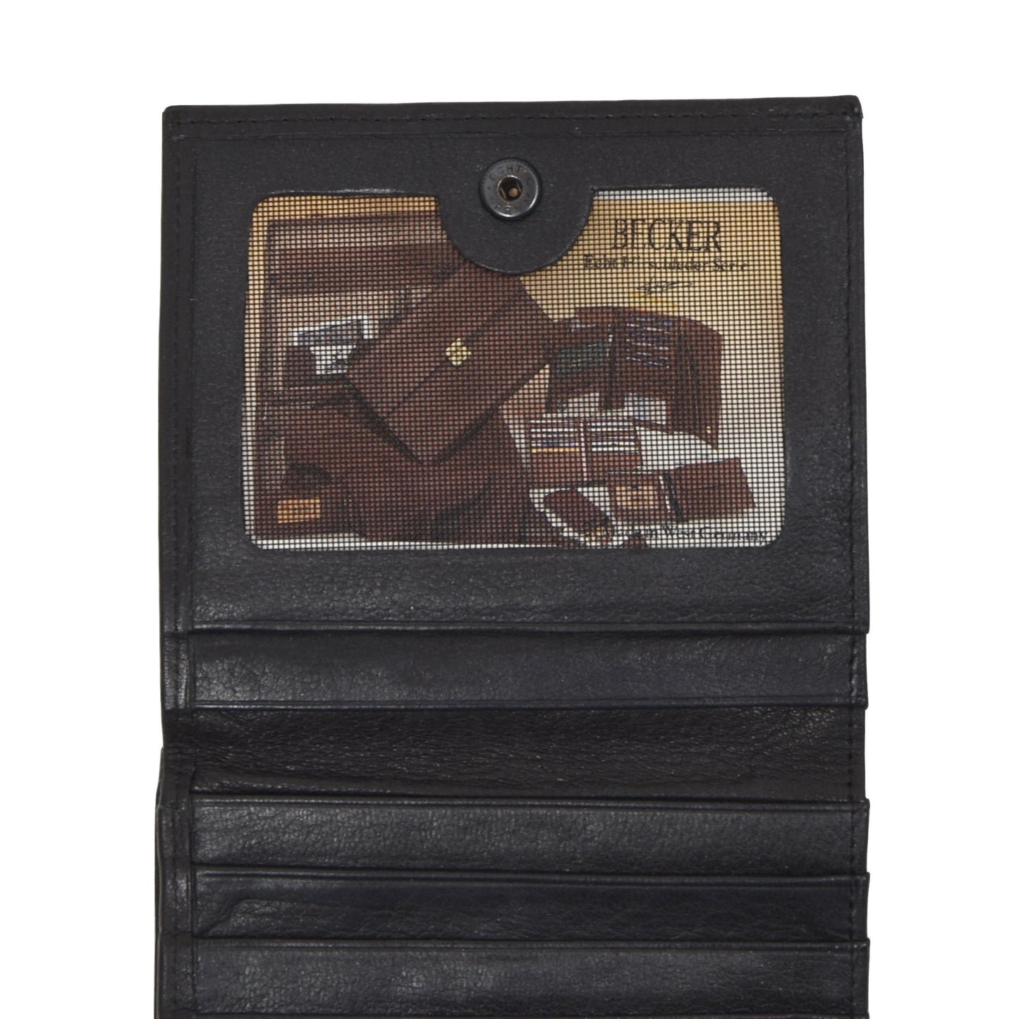 Becker Handmade Deerskin Wallet - Black