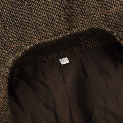 Aristokrat Donegal Tweed Jacke Größe 60 - Brown Windowpane