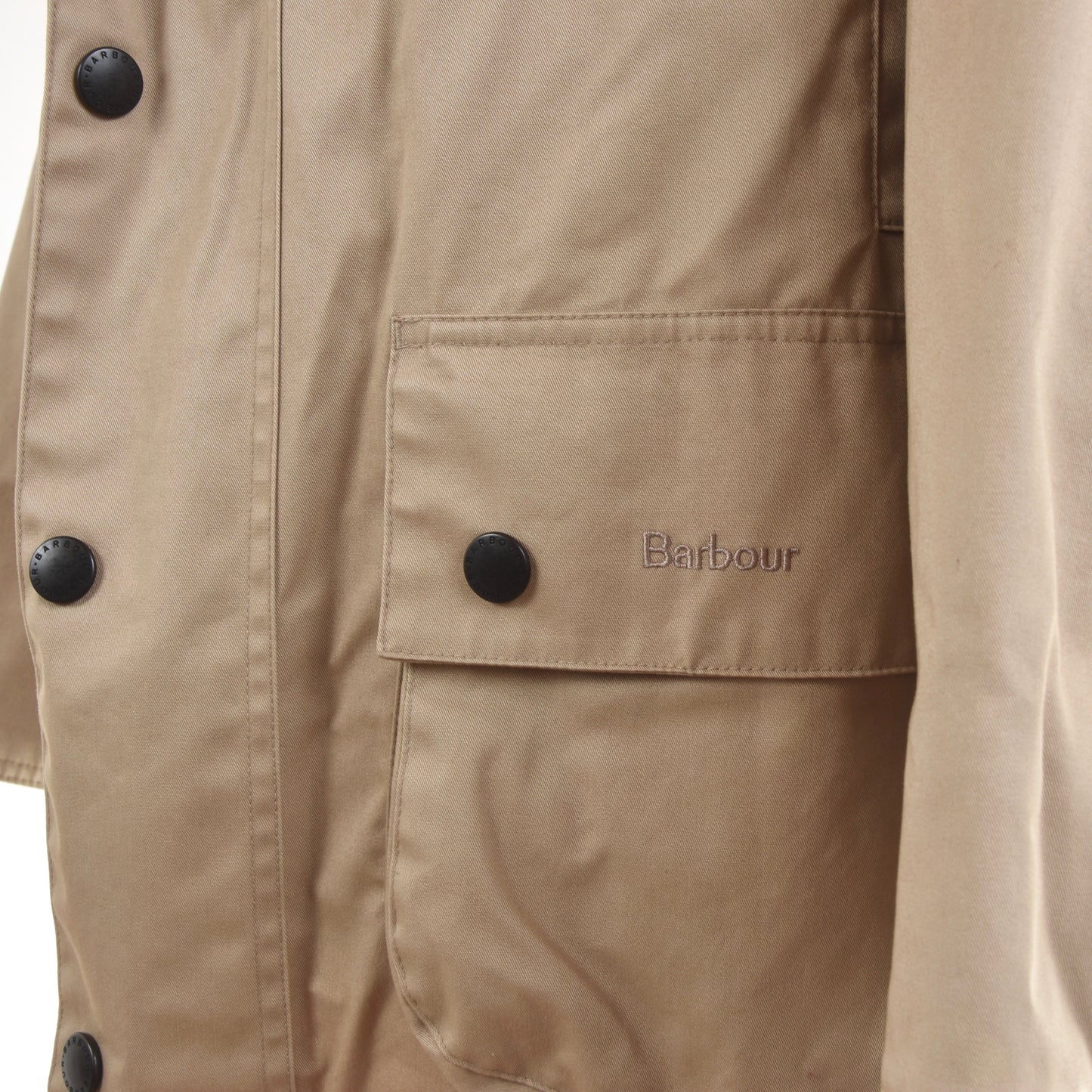Barbour Lightweight Beaufort Jacket Size L - Beige
