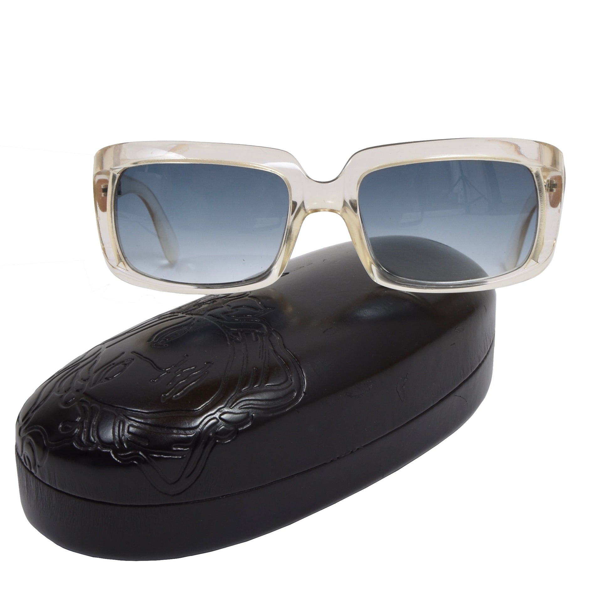 Versace Mod 702 924 Sunglasses Transparent – Leot James