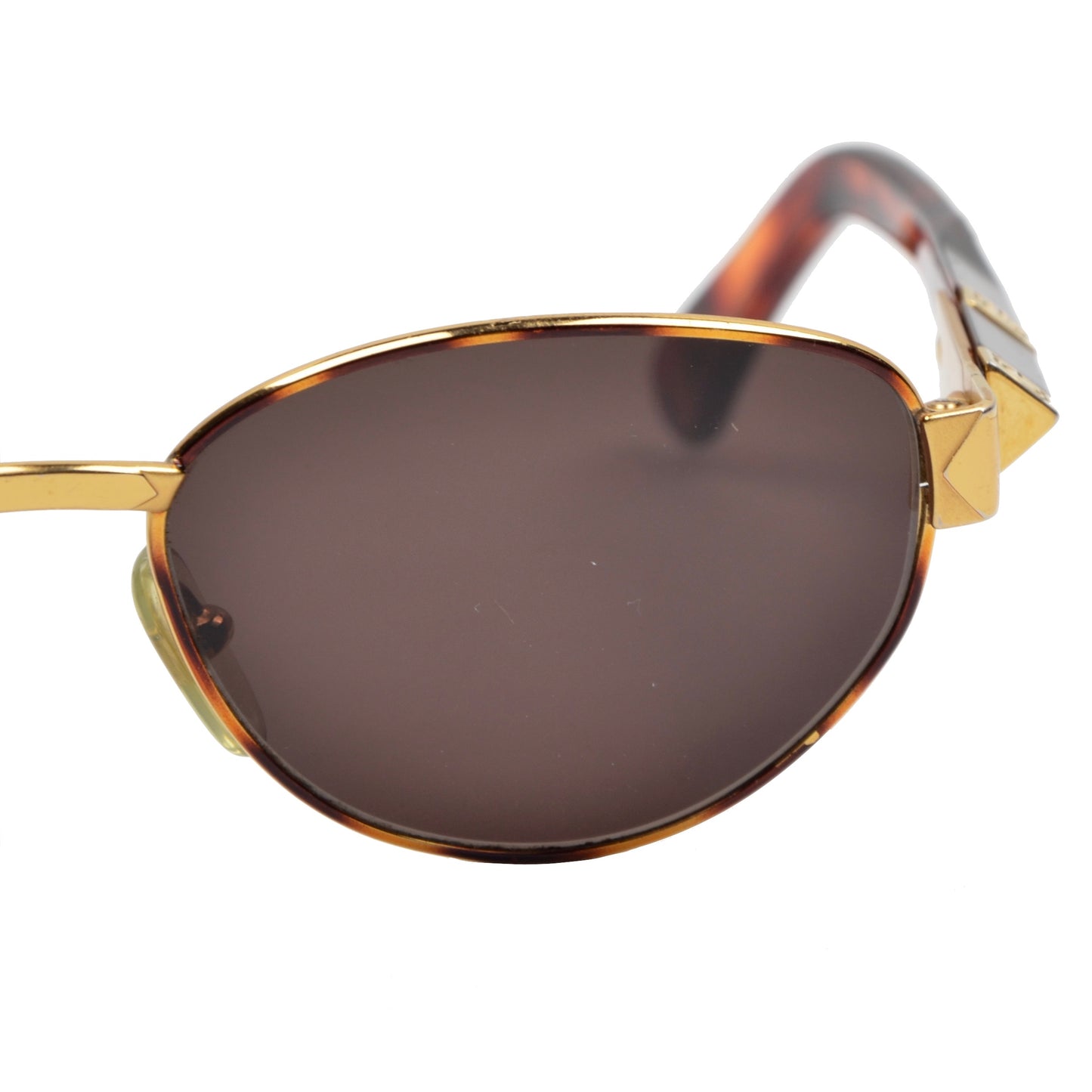 Vintage Gianfranco Ferré Sonnenbrille - Gold &amp; Schildpatt