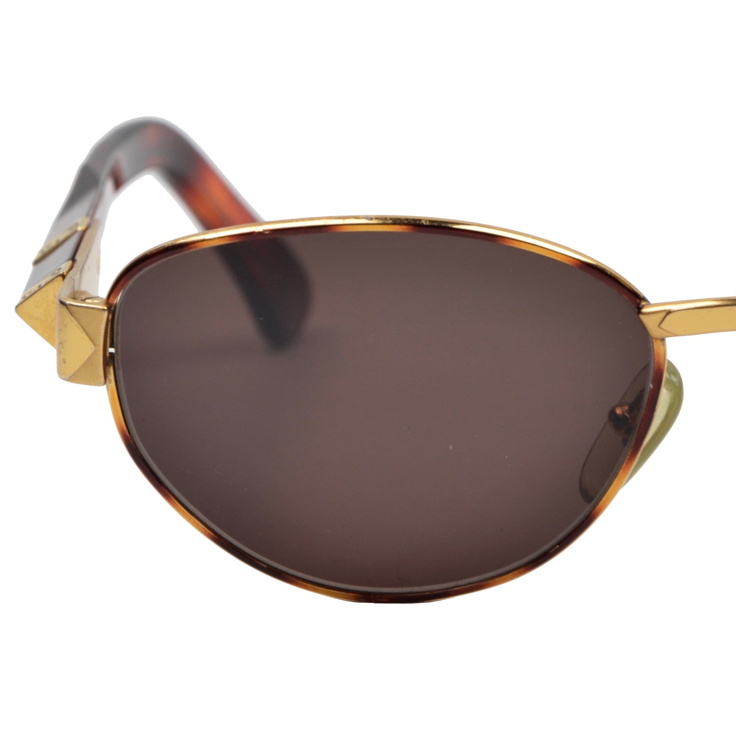 Vintage Gianfranco Ferré Sonnenbrille - Gold &amp; Schildpatt