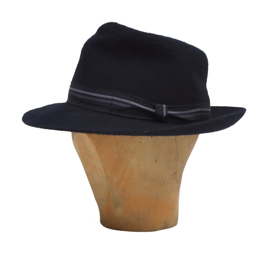 Mayser Hat Size 56 - Navy Blue