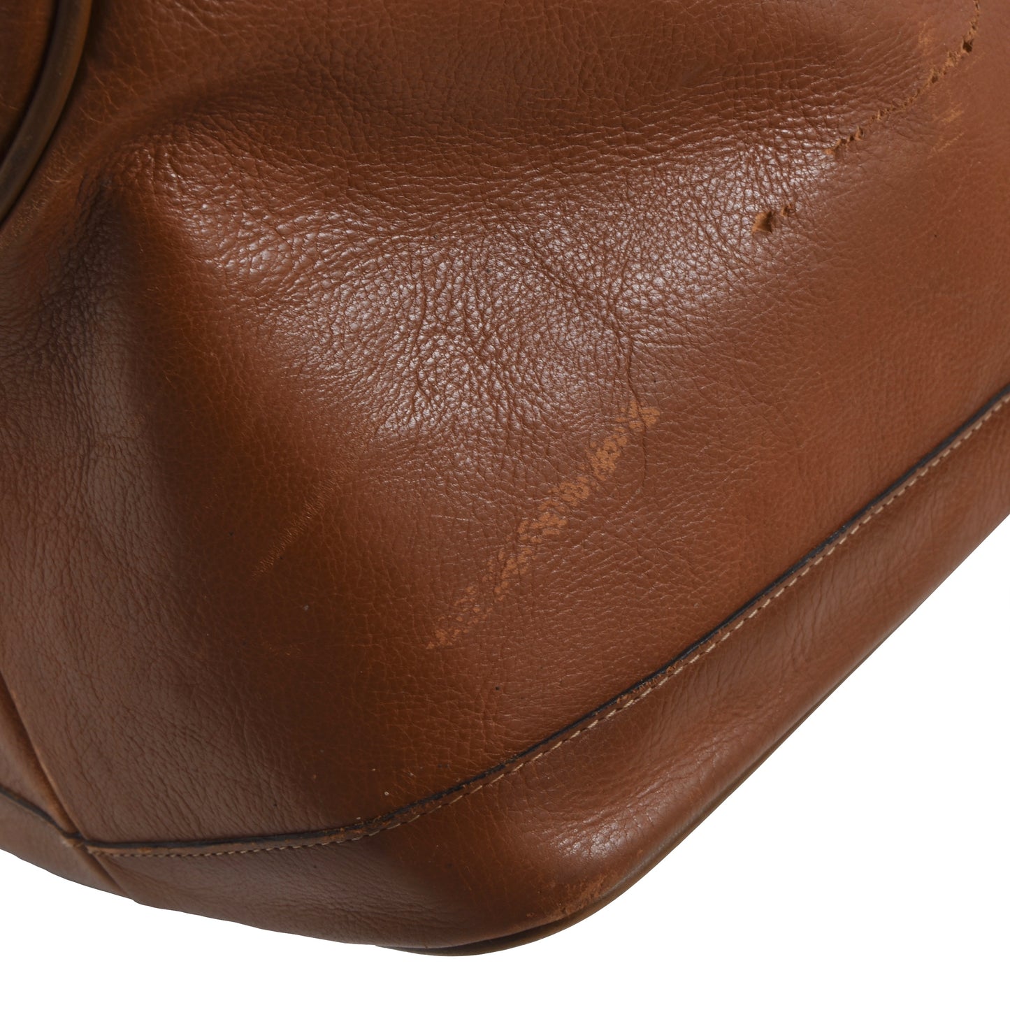 Texier Leather Doctor's Bag/Weekender - Tan