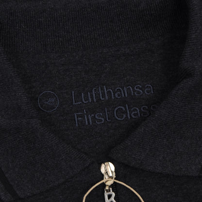Bogner für Lufthansa First Class Baumwollpullover/Top Gr. XL - Grau