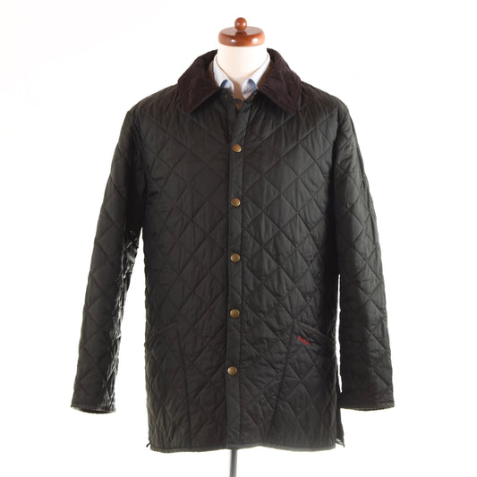 Barbour Liddesdale Steppjacke Größe L - Grün