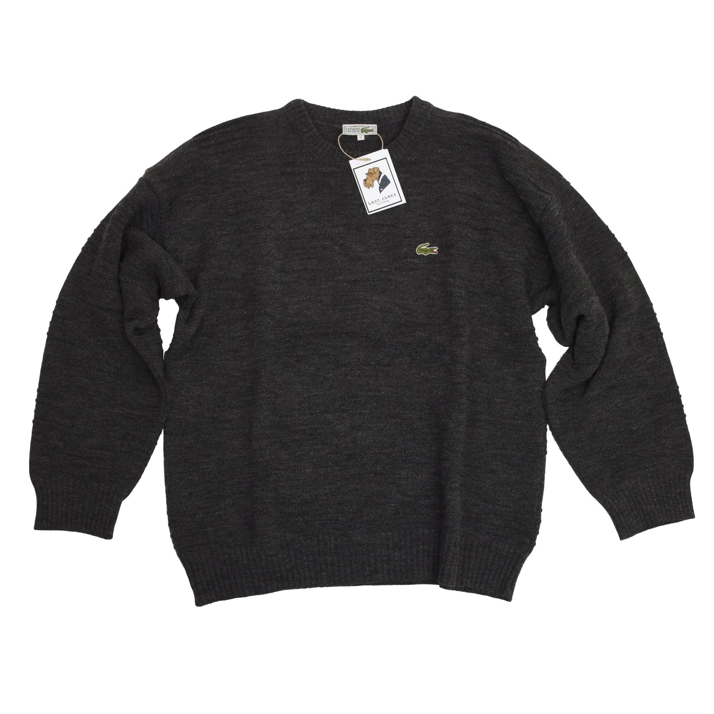 Vintage Lacoste Sweater Size 5 - Grey