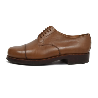 Ludwig Reiter Cap Toe Derby Shoes Size 9 - Tan
