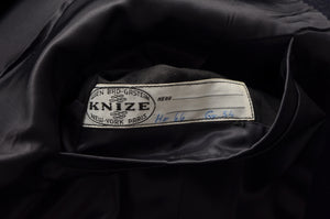 Knize Wien Classic Mantel Größe 54 - Marineblau