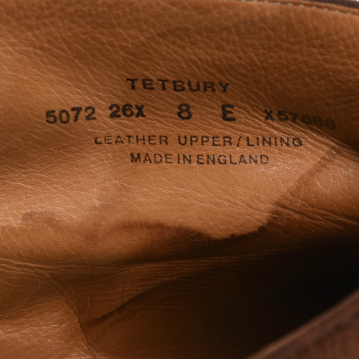 Crockett &amp; Jones Tetbury Stiefel Größe 8E - Braun