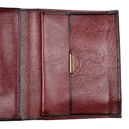 Goldpfeil Leather Wallet - Red