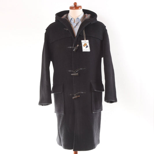 Gloverall Duffle Coat 100% Wool - Dark Grey