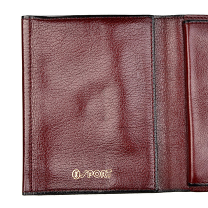 Goldpfeil Leather Wallet - Red