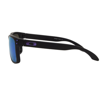Oakley Holbrook 9102-26 Sonnenbrille - Mattschwarz/Violett Iridium