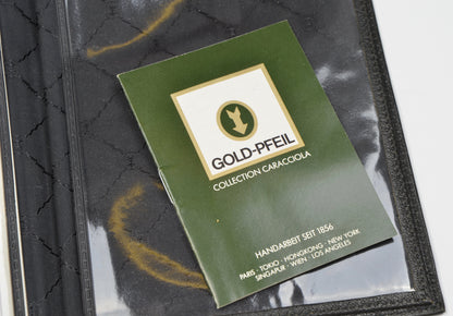 Goldpfeil Caracciola Travel Wallet - Black